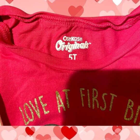 OshKosh Originals Girl's Cotton Graphic Tee - Picture 2 of 5